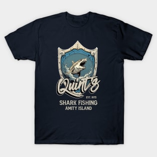 Quint's Shark Fishing 1975 T-Shirt